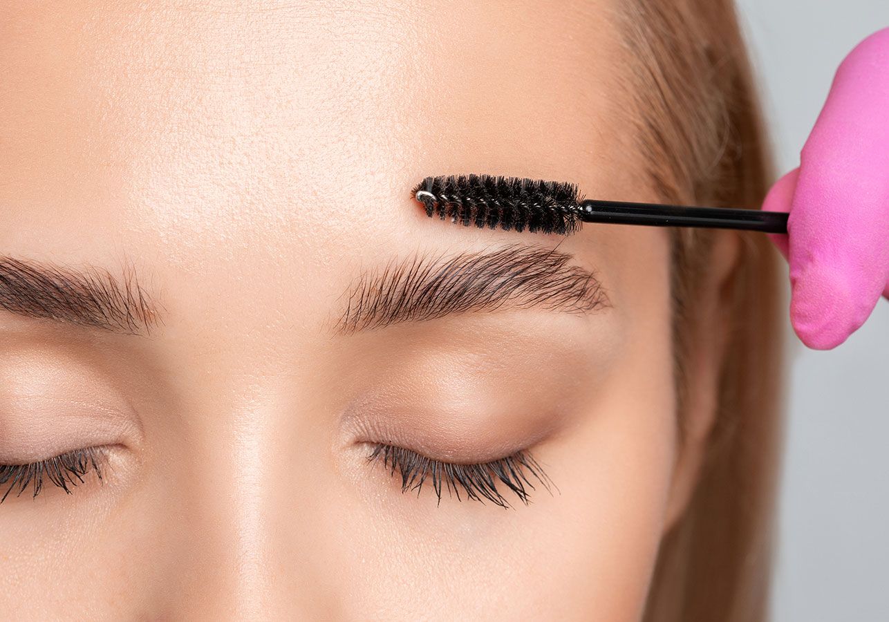 Augenbrauen - Nahaufnahme